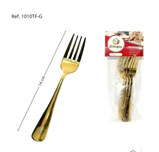 Tenedor Tortero Dorado Ref 1010Tf-G - Imagen 3