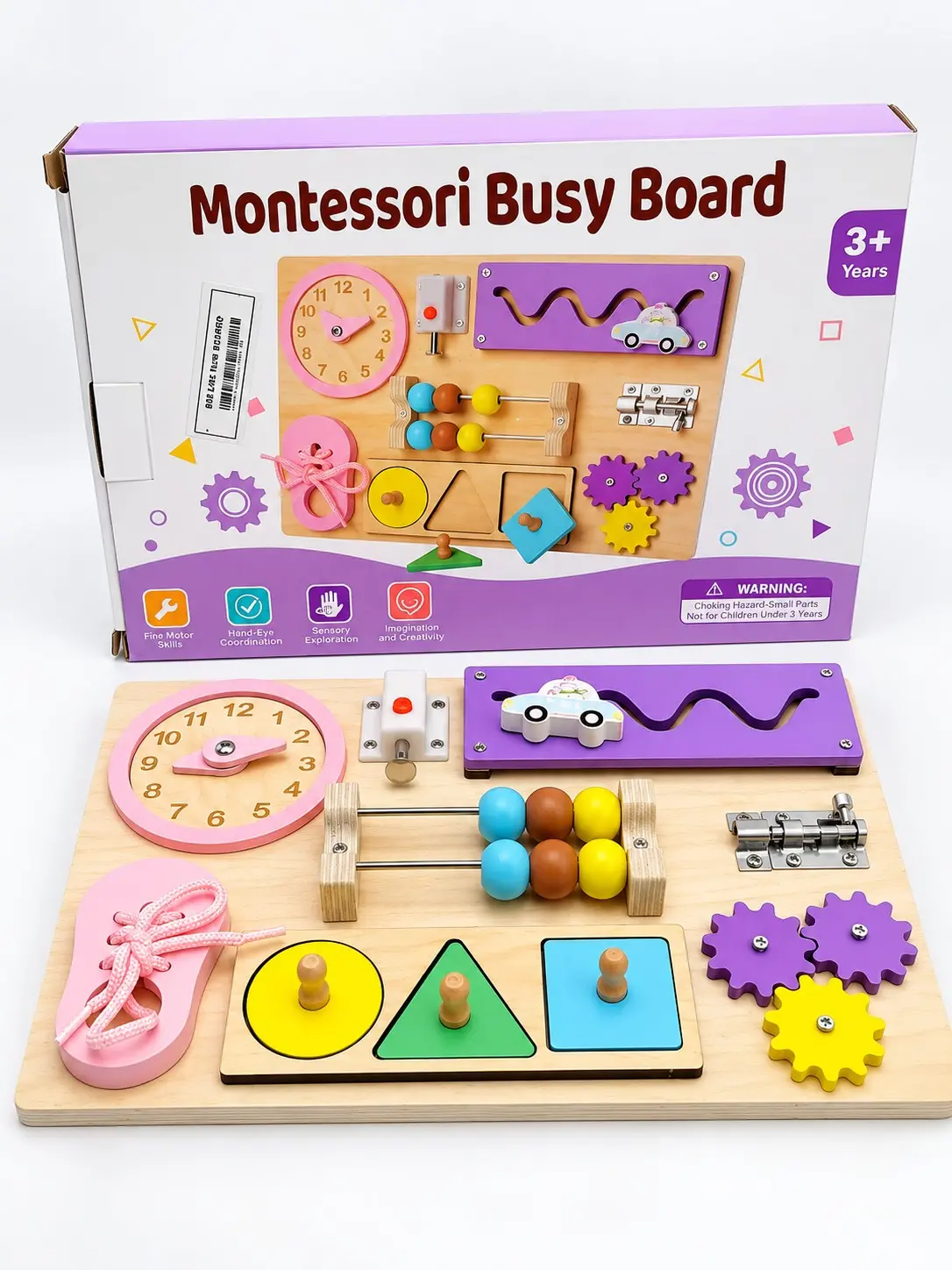 Tablero Montessori Busy Board - Imagen 2
