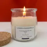 Set x2 Vela aromática artesanal de cera de soya con cuatro aromas - Creas ambientes relajantes para reducir el estrés diario