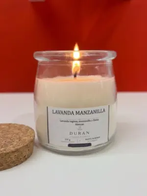 Set x2 Vela aromática artesanal de cera de soya con cuatro aromas - Creas ambientes relajantes para reducir el estrés diario