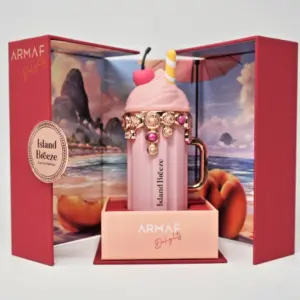 Perfume Armaf Island Breeze Eau de Parfum Gourmand para mujer - Disfruta una fragancia dulce y frutal con diseño coleccionable