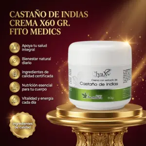 Set x2 Crema Corporal de Castaño de Indias 60 gr - Alivia la pesadez y aporta frescura diaria