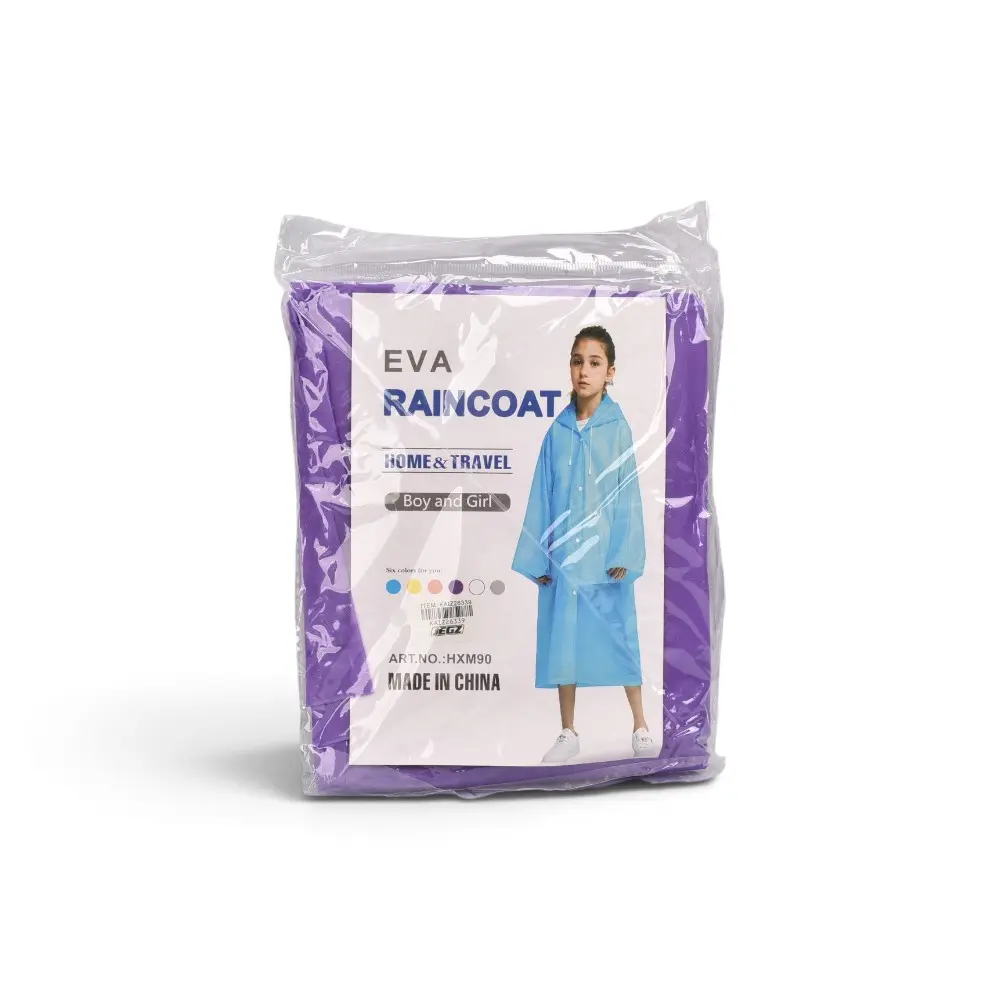 Set x5 Carpa Personal Impermeable Infantil con Capota - Mantiene a los niños secos y protegidos bajo la lluvia
