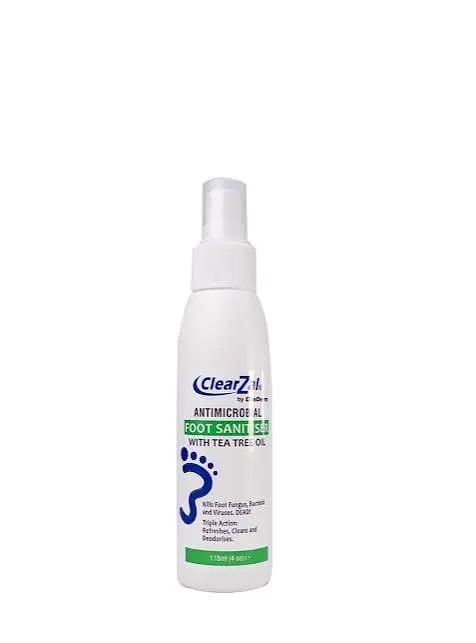 Set x2 Limpiador antimicrobiano para pies con árbol de té - Elimina hongos y neutraliza malos olores