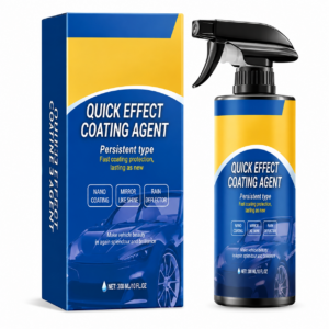 Set x2 Revestimiento Nanocerámico Quick Effect Coating Agent en Spray - Realza el brillo de tu vehículo de forma rápida y sencilla