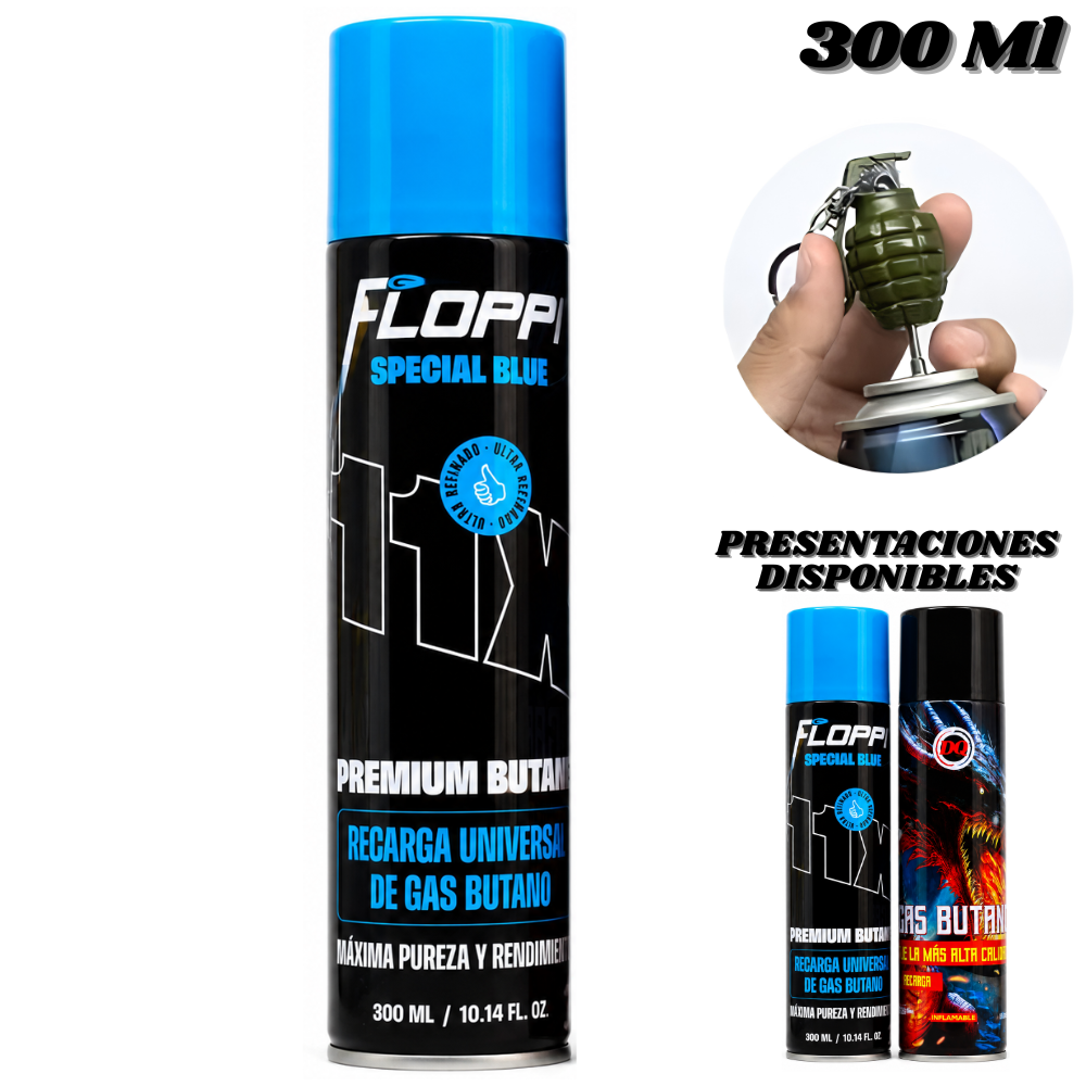 Set x2 Gas Butano 300 ml para Soplete y Encendedor de Alta Pureza - Alimenta tus herramientas con una llama constante y limpia - Imagen 3