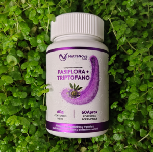 Comprimidos masticables de pasiflora y triptófano para dormir - Favorecen un descanso natural y reducen el estrés diario