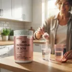 Isoflavonas de Soya JBH en Polvo con Proteína de Arveja - Apoyan el equilibrio hormonal femenino en la menopausia - Imagen 2