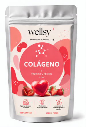 Set x2 Gomitas de Colágeno con Vitamina C y Zinc 120 Unidades - Nutres tu piel y cabello diariamente