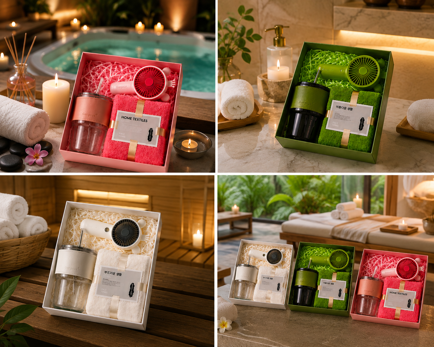 Set de Regalo 3 en 1 con ventilador y vaso - Disfrutas de máximo confort en tu rutina diaria