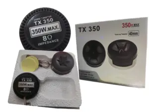 Set x2 Tweeters para Carro 350W 8 Ohm - obtienes agudos definidos y claridad en tu sistema de audio original