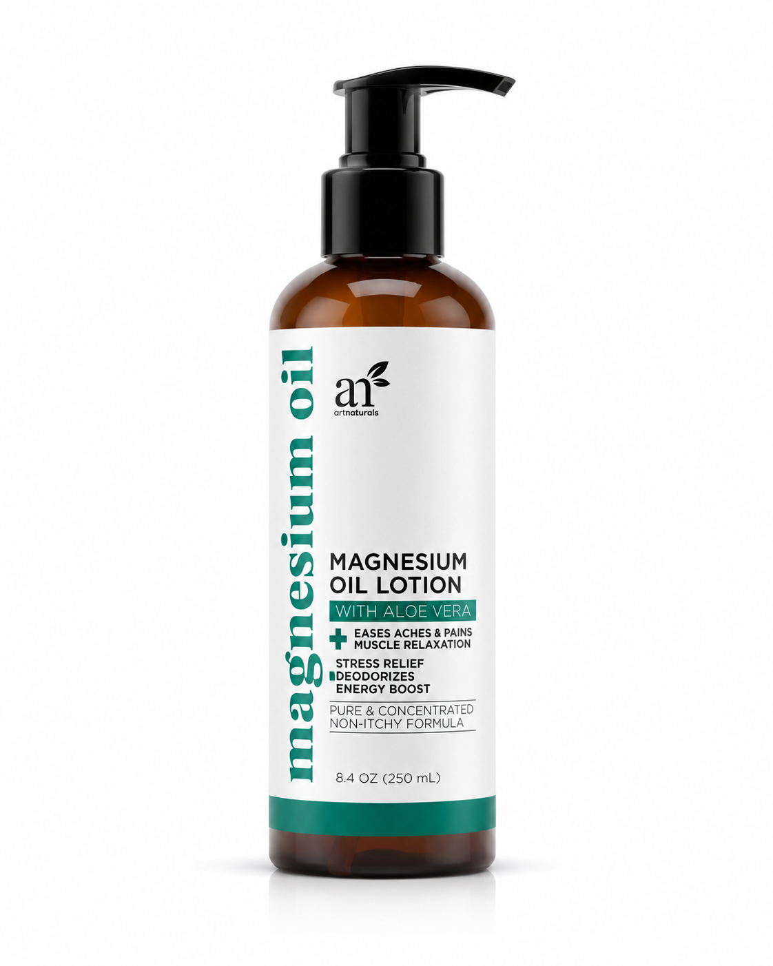 Magnesium Duo Aceite y Crema con Aloe Vera para cuidado corporal - Alivia la tensión muscular y mantiene la piel hidratada diariamente