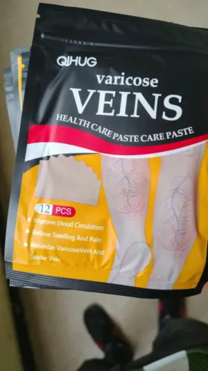 Parches naturales para várices y circulación de piernas Set x12 - Alivian la pesadez y reducen la inflamación diaria