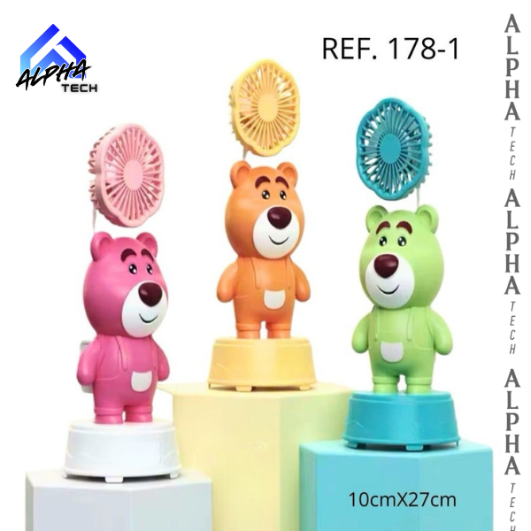 Mini Ventilador de Oso - Imagen 2
