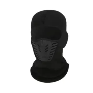 Set x2 Pasamontaña térmico acolchado con filtro para moto - Protege tu rostro del frío extremo mientras conduces