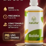 Set x2 Extracto de Boldo Naturfar 60 Cápsulas - Mejora la digestión pesada