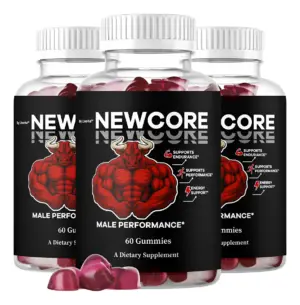 Gomitas Newcore Male Performance 60 unidades - Aumenta tu energía y resistencia física diaria