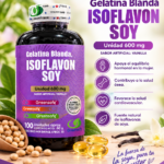 Isoflavonas de Soya Greensofg en cápsulas blandas - Ayudan a equilibrar las hormonas durante la menopausia