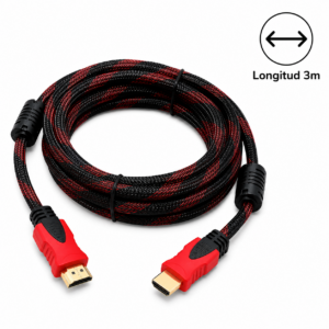 Cable Hdmi Mallado 3 Metro