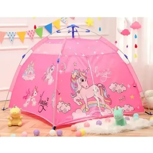 Carpa automática para niños plegable y ligera - Fomenta la creatividad y diversión infantil