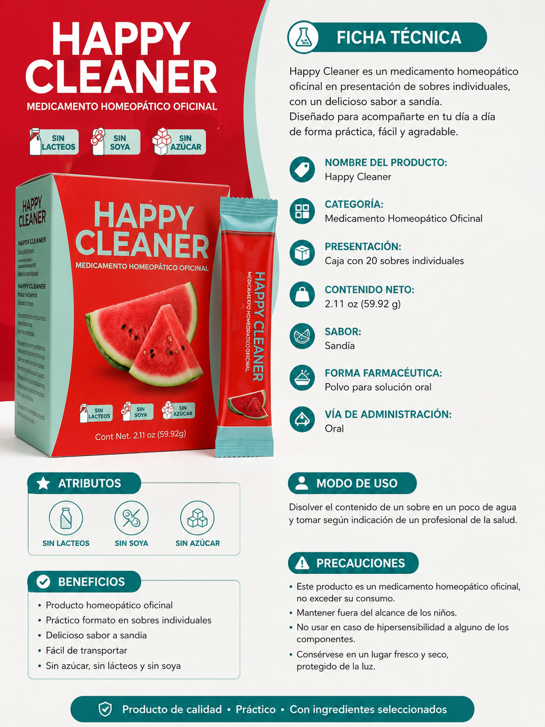 Happy Cleaner Sachet