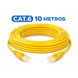 Cable de Red Patch Cord 10 Metros Seisa