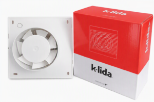 Extractor de aire para baño y cocina K-LIDA de 4 pulgadas - Elimina la humedad y los malos olores eficazmente