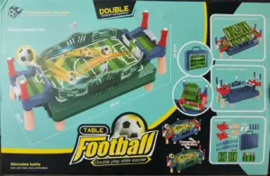 Mesa de futbolín portátil para dos a cuatro jugadores - Disfruta partidos rápidos en reuniones familiares