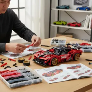 Carro Coleccionable Armable Contenedor