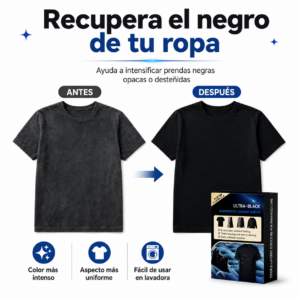 Set x2 Restaurador de Ropa Negra - Tinte