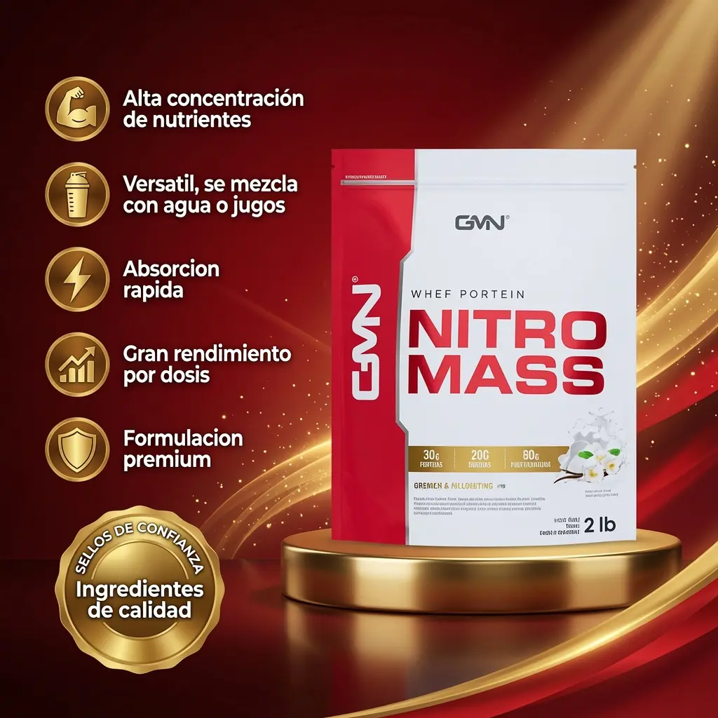 Nitro Mass Bolsa 2 Lbs Gmn