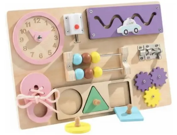 Tablero Montessori Busy Board - Imagen 3