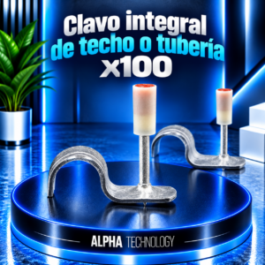 Clavo Integral de Techo O Tubería X100