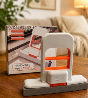 Mini mopa escurridor manual de trapos para superficies - Mantén tus manos secas mientras limpias rápidamente