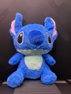 Peluche Stitch Azul Pequeño 23Cm