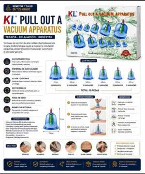 Set de Ventosas de Terapia (Cupping) Bs