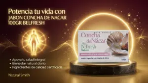 Set x4 Jabón de Concha de Nácar Belfresh con aceite de oliva - Nutre y refresca tu piel naturalmente