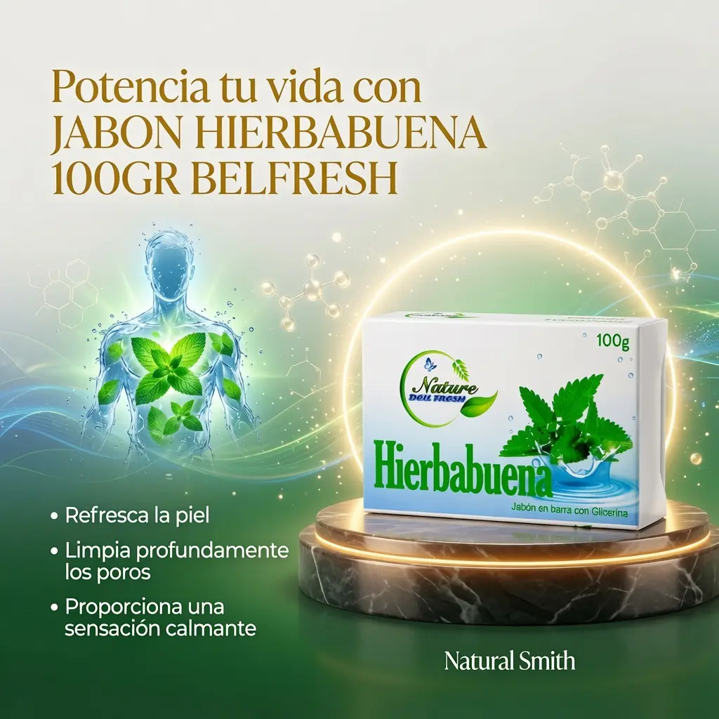 Jabon Hierbabuena 100Gr Belfresh