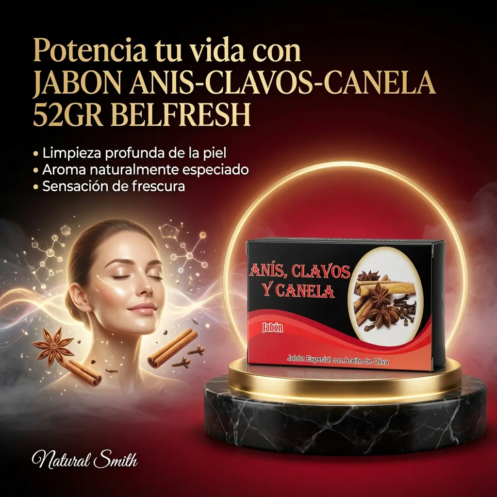 Jabon Anis-Clavos-Canela 52Gr Belfresh