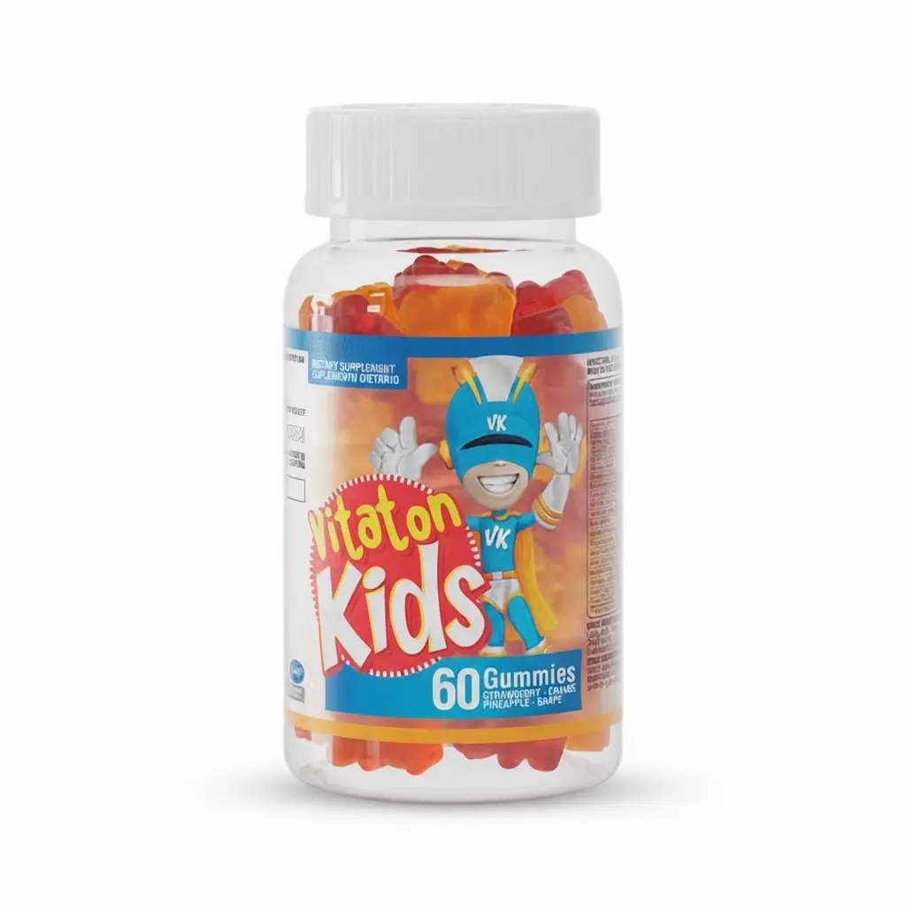 Vitaton Kids 60 Gomitas Suplemento Nutricional - Apoyan el bienestar diario y la vitalidad de los niños - Imagen 3
